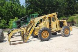 Pettibone Super 8 Loader w/ Log Grapple, Shows 8376 Hrs