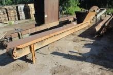 6" x 20' Belt Conveyor, No Dr