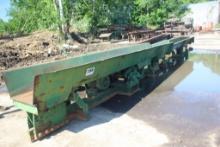 17" x 24' Vibratory Conveyor, Includes 5' Fiberglass Section & Transition,