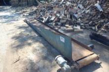 22" x 17' Belt Conveyor Panning w/Dr, No Belt