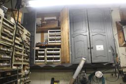 Contents of Wooden Cabinet - as Marked