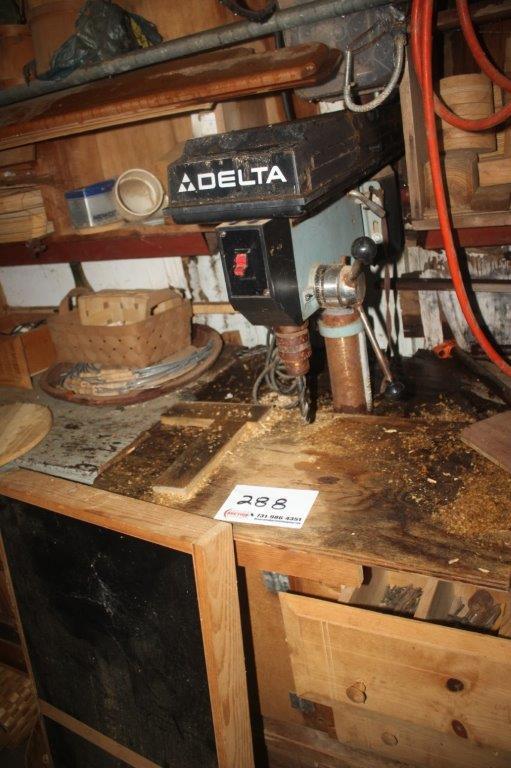 Delta 12" Drill Press, Mdl# 14-070, Single Phase