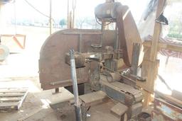 Single Band Resaw w/ Onboard Hyd Pwr pack
