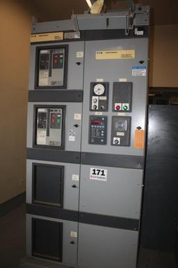 Cutler Hammer 1600amp, 480V Switchgear w/(2) 800amp Breakers