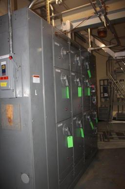 Cutler Hammer Unitrol Approx. 600amp Motor Control Centers, (29) Buckets