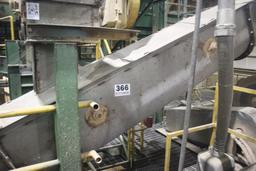 Stainless Steel Screw Conveyor 24" x 34' w/Elec Dr