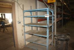 Metal 2' x 4' x 6' T Shelving Unit (6 Shelves)