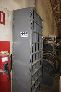 Metal Bin Unit 36" W x 18" D x 7' T