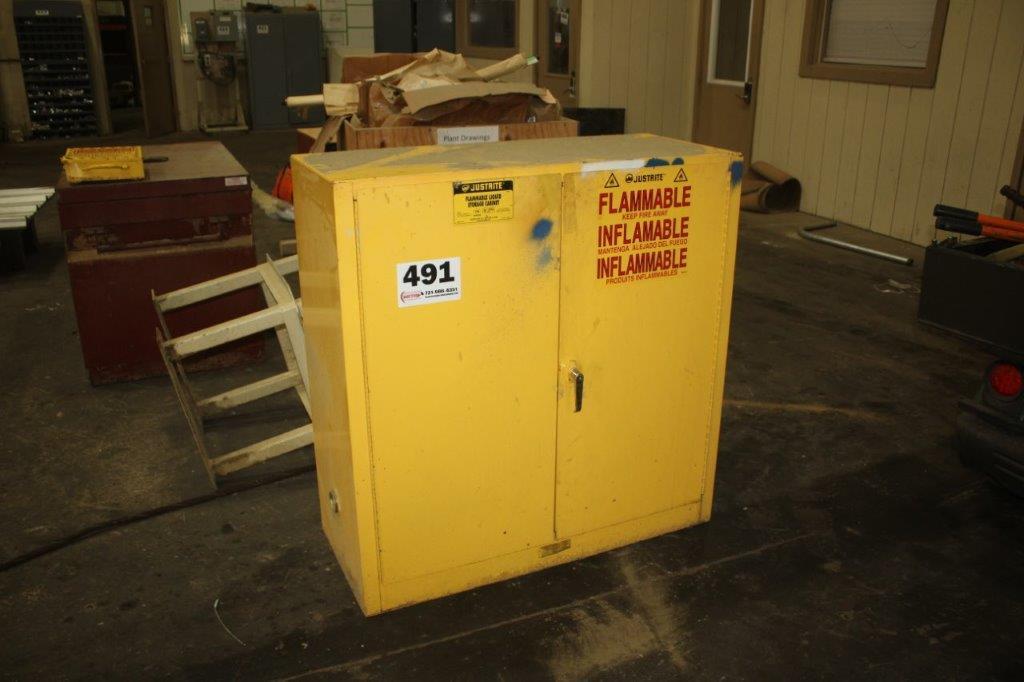 Yellow-Flammable Cabinet