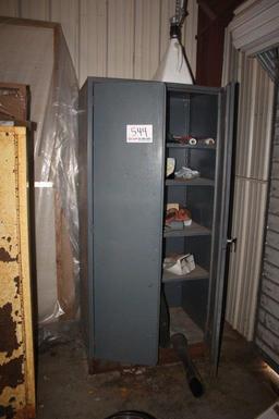 (2) Steel Cabinets w/Contents