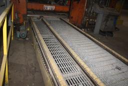 Infeed Deck 4' x 15' w/Plastic Coated Rooftop Chain w/Dr