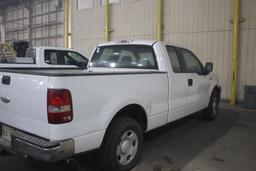 2008 Ford F150 XL Pickup Truck, Extended Cab, 2 Wheel Dr, Auto Trans, Miles