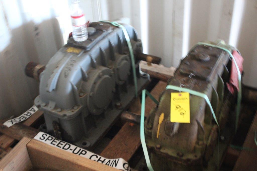 (2) Speed Reducer Drives