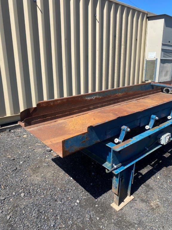 Ajax Vibratory Conveyor, 38" x 120" Deck, Located at: 6 Hwy 23 NE, Suwannee