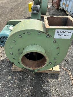 26" Blower, 20hp, 575V, 14" Inlet, 13" Outlet, Located at: 6 Hwy 23 NE, Suw