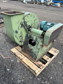 26" Blower, 20hp, 575V, 14" Inlet, 13" Outlet, Located at: 6 Hwy 23 NE, Suw