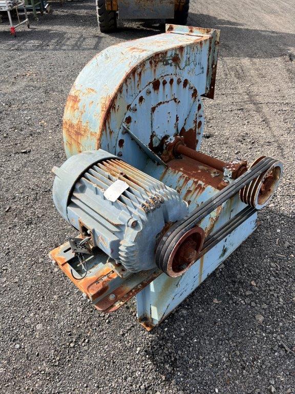 26" Blower, 20hp, 575V, 13" Inlet, 12" x 13" Outlet, Located at: 6 Hwy 23 N