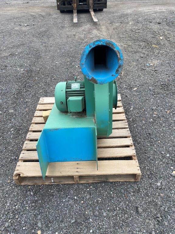 7.5hp, 3500 RPM Blower, 460/230V, For a Carter Day Cyclone, Located at: 6 H