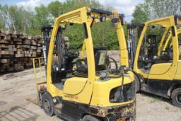 Hyster Fortis 4000lb Forklift, Propane, Solid Tires, Side Shift, 48" Forks,