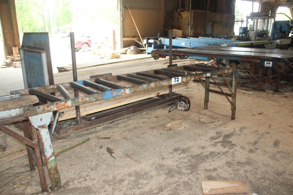 (2) Dead Roll Conveyors- (1) 16' x 10' , (1) 24' x 10'