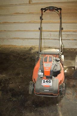 Husqvarna A.W.D. Self Propelled. 7.75hp Walk Behind Lawn Mower