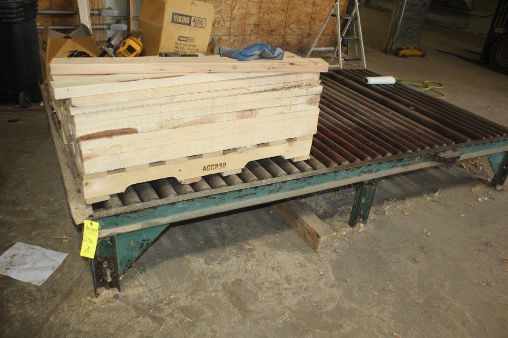 5' x 9' Gravity Roll Conveyor