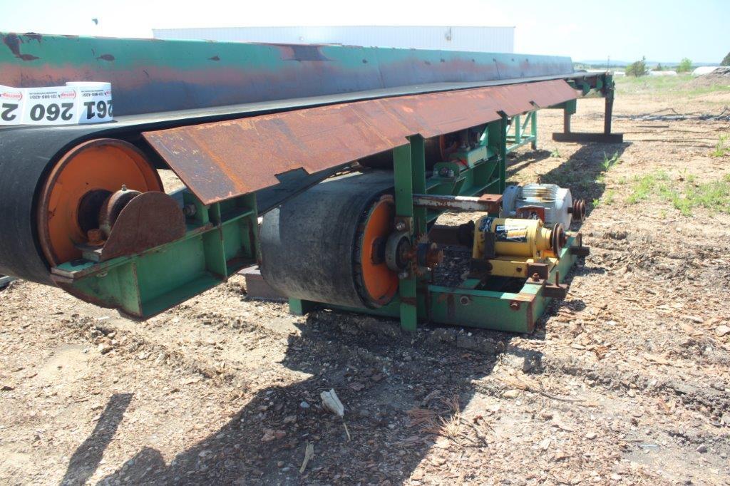 18" x 30' Belt Conveyor w/S-Dr