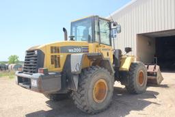 2008 Komatsu WA-200-5 Wheel Loader w/JRB Quick Coupler, 10122 hrs, S/N 6862