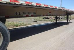 East 48' All Aluminum Tandem Axle Trailer, w/Spread Axle w/Super Single Tir