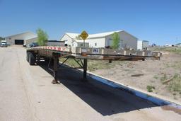 East 48' All Aluminum Tandem Axle Trailer, w/Spread Axle w/Super Single Tir