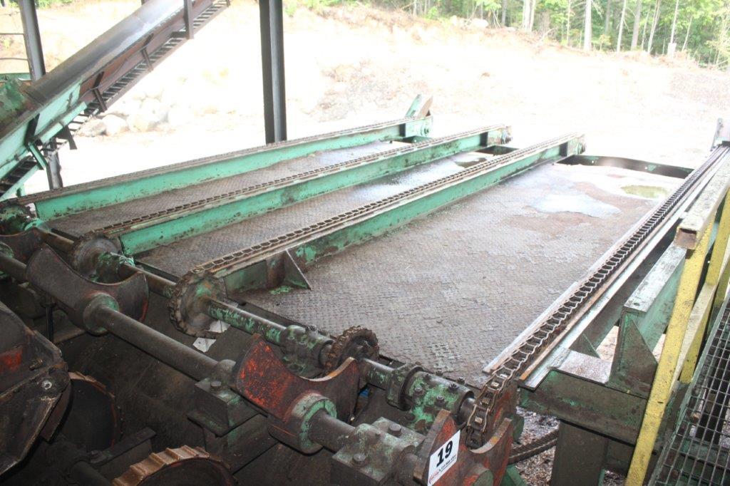 Log Deck 13' x 18' 6" x 4 Strand w/Stop N Load, Elec Dr, No Subframe