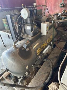 10 Hp 3 Phase Tank Mounted Air Compressor