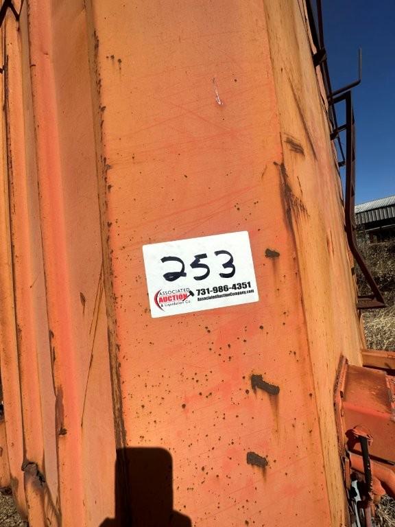 40ft Tandem Axle Open Top Trailer, Modified With Live Floor, Not Roadworthy, No Title