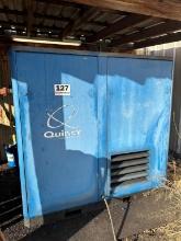 Quincy Model QGB40 40 Hp Rotary Screw Air Compressor 50,677 Hours
