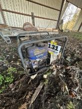 Gas Powered Trash Pump 6.5 Gas Engine With Intake Hose