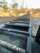 8ft 10inch Wide X 48ft Lumber Roll Out Partially Driven Electric Drive