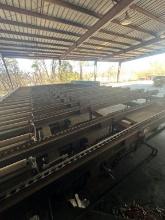 48ft Wide X 26ft Long 17 Strand Infeed Deck With S-Hydraulic Drive, 10 Ft Section Of Deck Is On Pivo