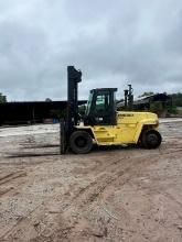 2006 Hyster H300HD Forklift Dual Wheel With Solid Tires, All Weather Cab, 15inch Wide X 8ft Forks, S