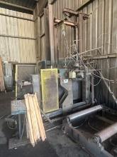 Hemco Package Maker With 25ft Infeed And Outfeed Roller Beds,3 Strand Haul Out Deck With Electric Dr