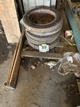 (5) Coils Of 5/8inch Steel Banding