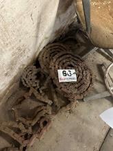 (3) Coil Rolls Of C-55-D Roof Top Chain