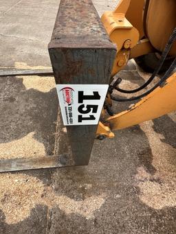 42inch Lumber Fork Attachment For Case 321D Loader. Unit Is Currently In Operation And Remain So Unt
