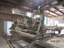 Hurdle 3 Head Block Modular/Portable Saw Mill With 46ft Of Track,56inch Circular Saw, Onboard Belt D