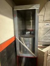 30inch X 100inch Long X 92inch Tall Coating Booth Has Sheet Metal Skin. Located At 1602 Musser St.,