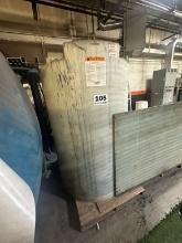 Vertical Plastic Tank. Located At 1602 Musser St., Muscatine, IA