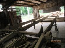 Hurdle 9ft 8inch X 42ft 3 Strand Log Deck With Log Loader, Hydraulic Drive, Not Installed Ready To L