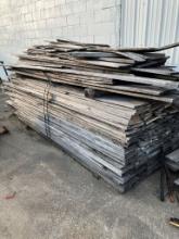 (2) Stacks Of Mixed Thickness, Mixed Species Hardwood Lumber