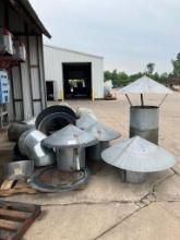 Numerous Sections And Fittings Of 24inch Vent/Exhaust Pipe