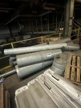Dust Pipe Assortment Of Sizes. Located At 1602 Musser St., Muscatine, IA