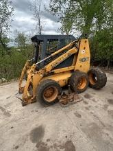 Non-Running Case 90XT Skid Steer Loader PIN JAF0245257. Sells With No Attachments